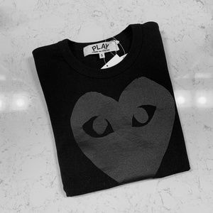 Comme des Garçons PLAY┆double hearts t-shirt